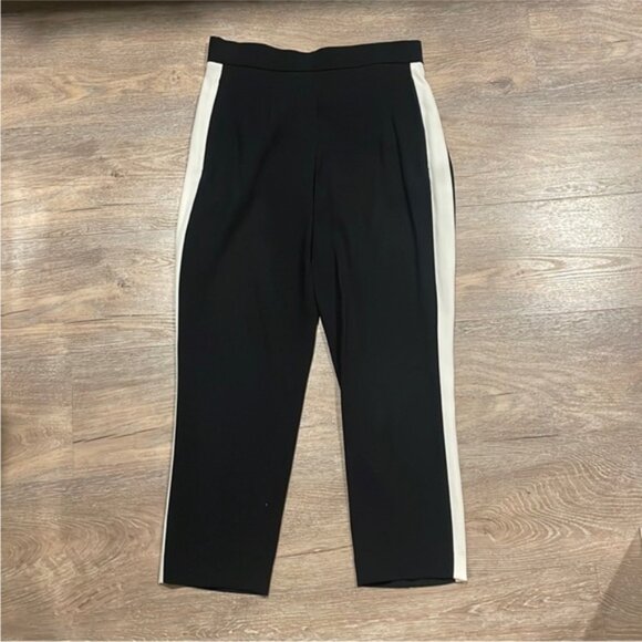 Babaton Conan Black White Cropped Pants Size 4 - Picture 5 of 8
